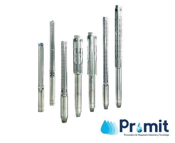 Bombas sumergibles para pozo profundo tipo lapicero