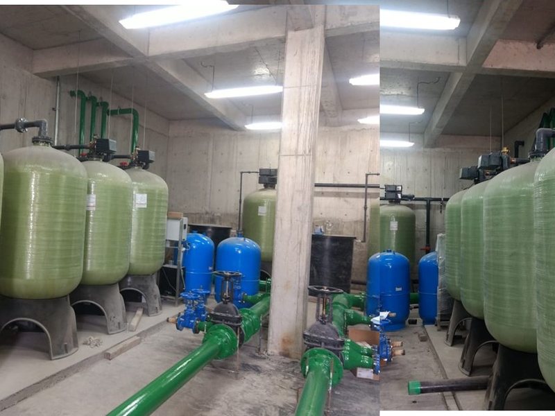 Instalación de equipos de tratamiento de agua realizada por Promit